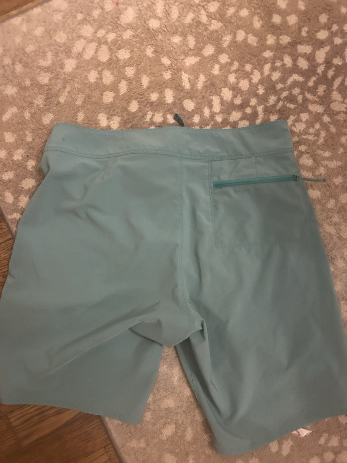Patagonia Men’s Hydropeak Board Shorts Swim Trunks Teal Size 32