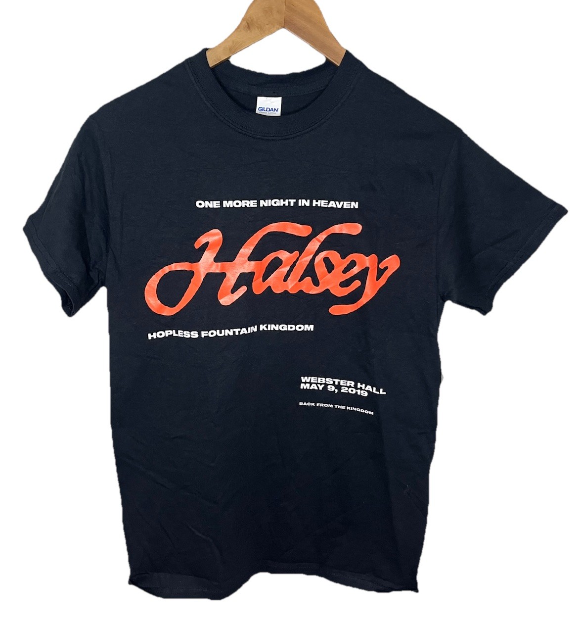 Halsey One More Night In Paradise Exclusive Black T-Shirt Webster Hall Unisex S