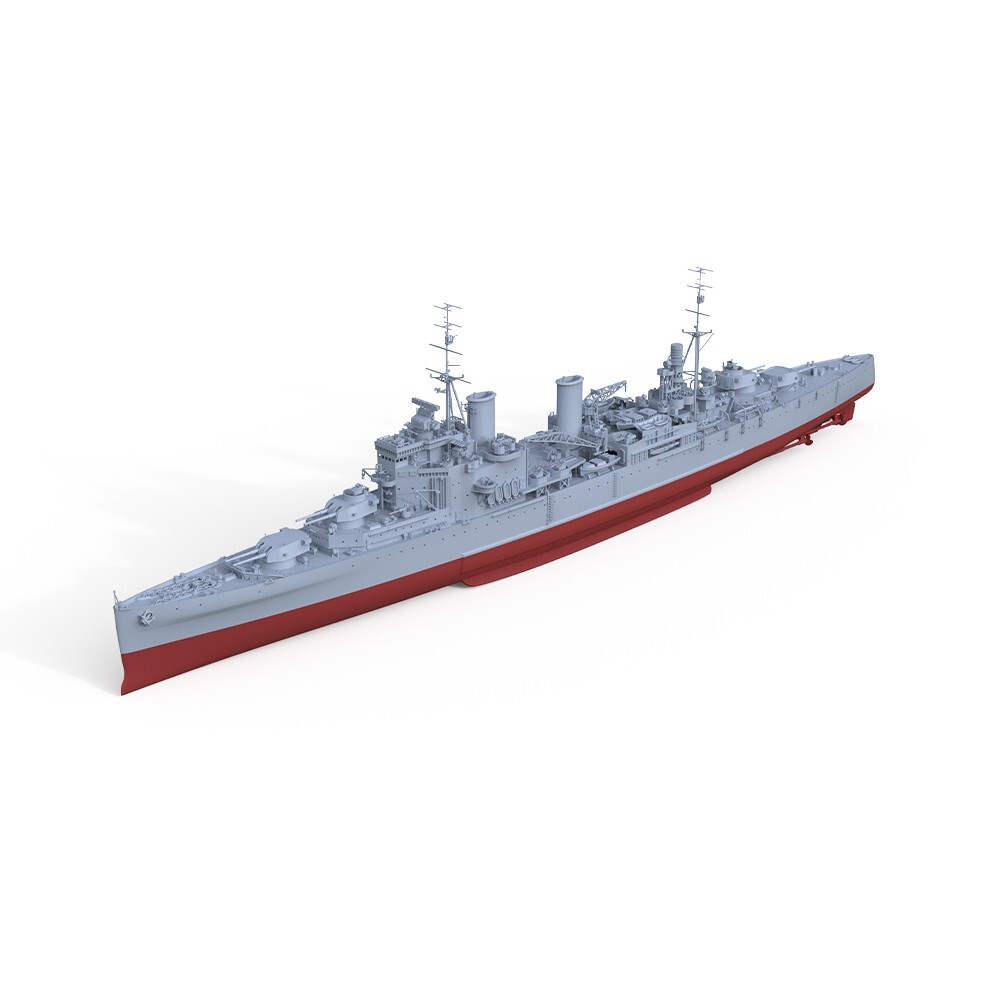 MRY-SFW SSC700562S 1:700 HMS London Cruiser 1945 Full Hull