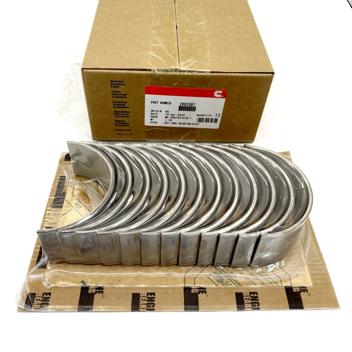 6X Cummins STD Rod Bearing Set For Cummins Engine ISX QSX 15L 2882087 New