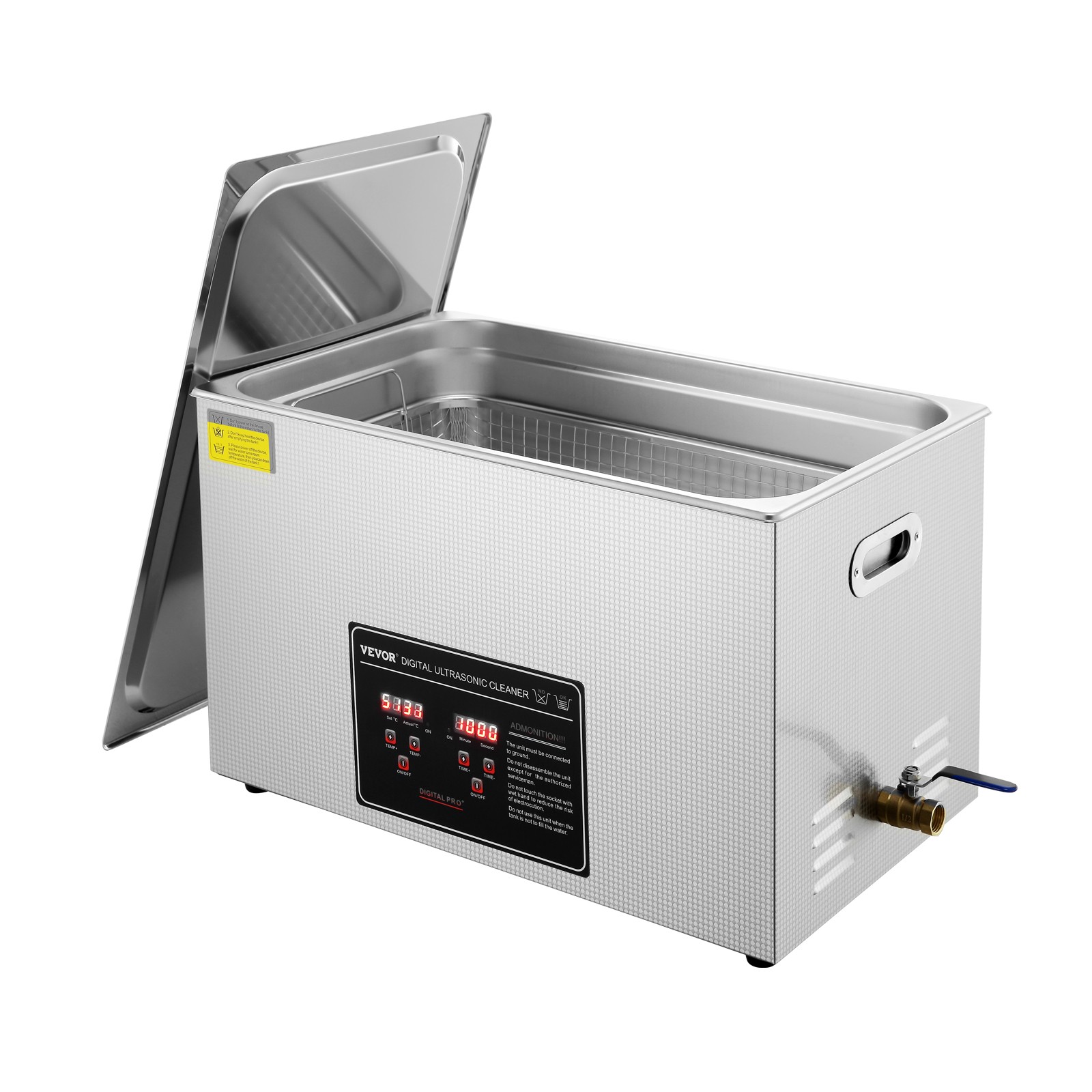 VEVOR 30L Ultrasonic Cleaner with Timer Heating Machine Digital Sonic Cleaner VEVOR 30L Ultrasonic Cleaner with Timer Heating Machine Digital Sonic Cleaner