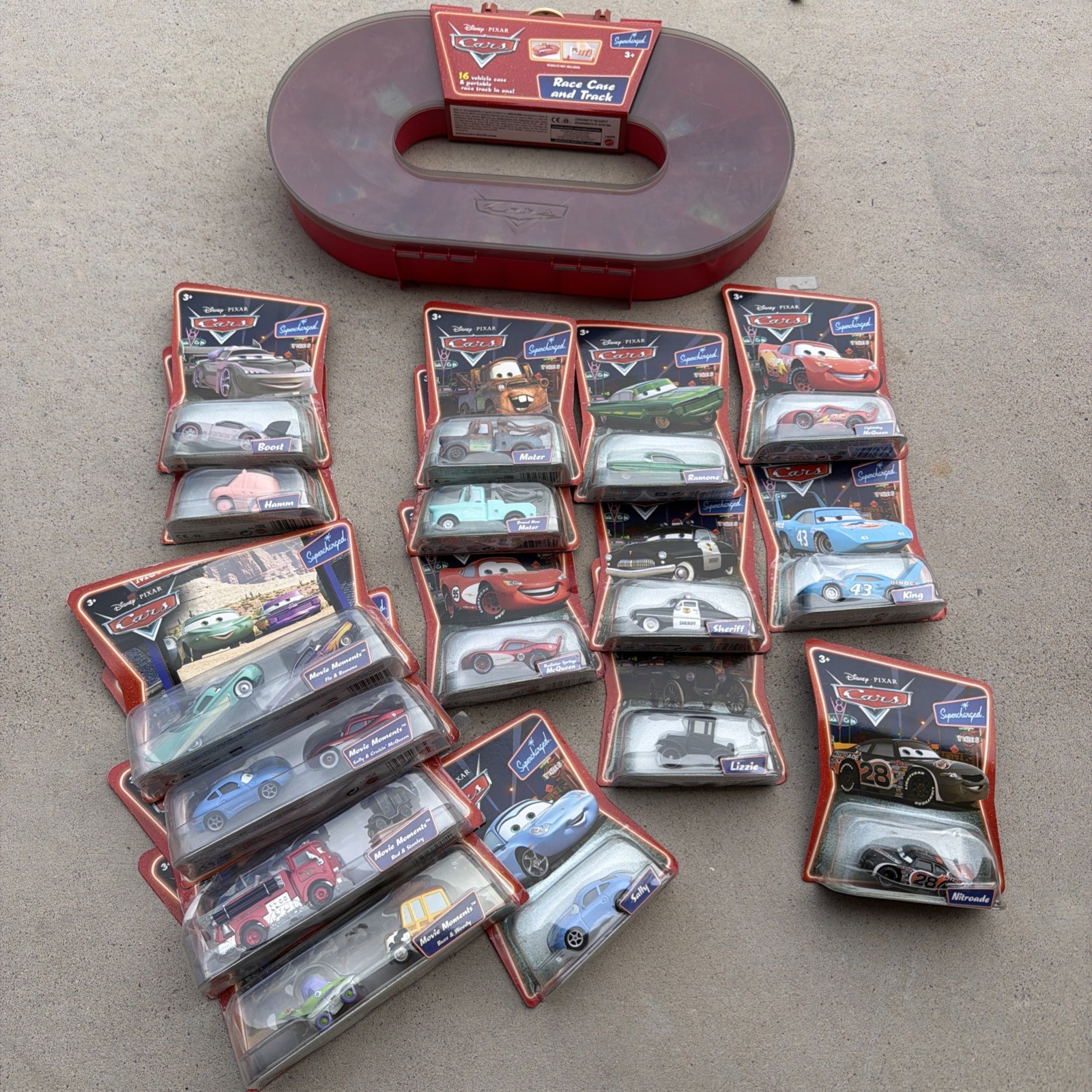 Disney Pixar CARS Supercharged 17 piece Factory sealed set / lot
