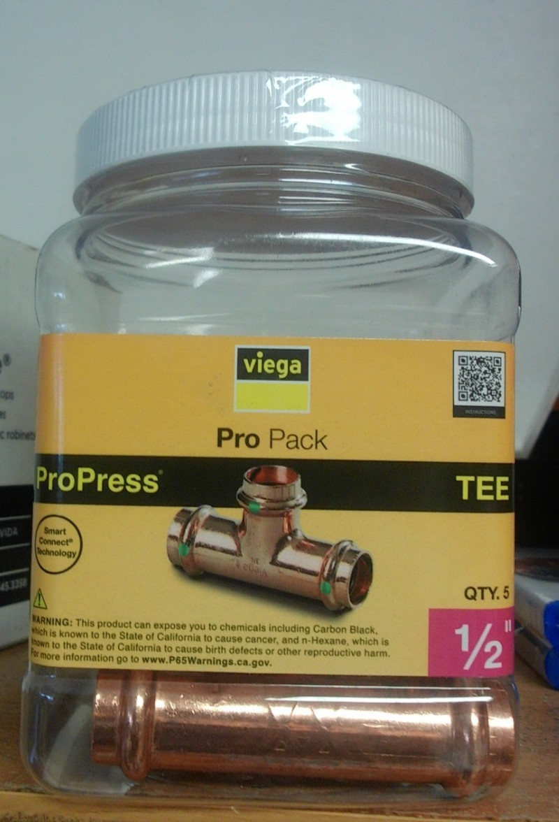 NEW VIEGA PROPRESS 1/2 NEW VIEGA PROPRESS 1/2