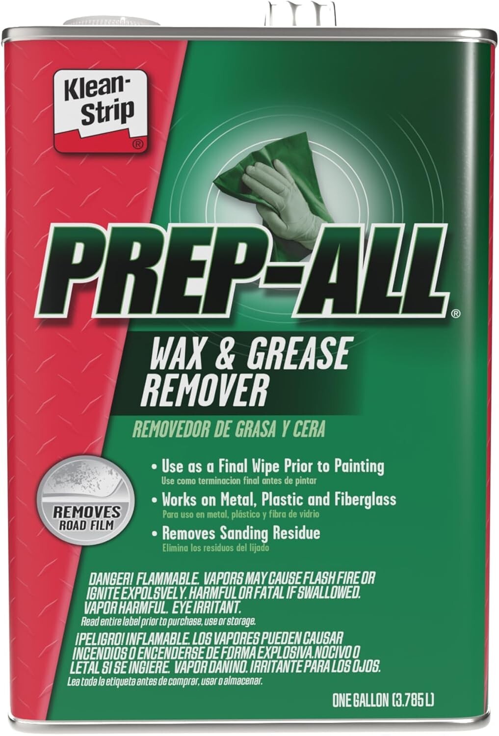 New Klean-Strip GSW362, Prep-All Wax and Grease Gallon, 