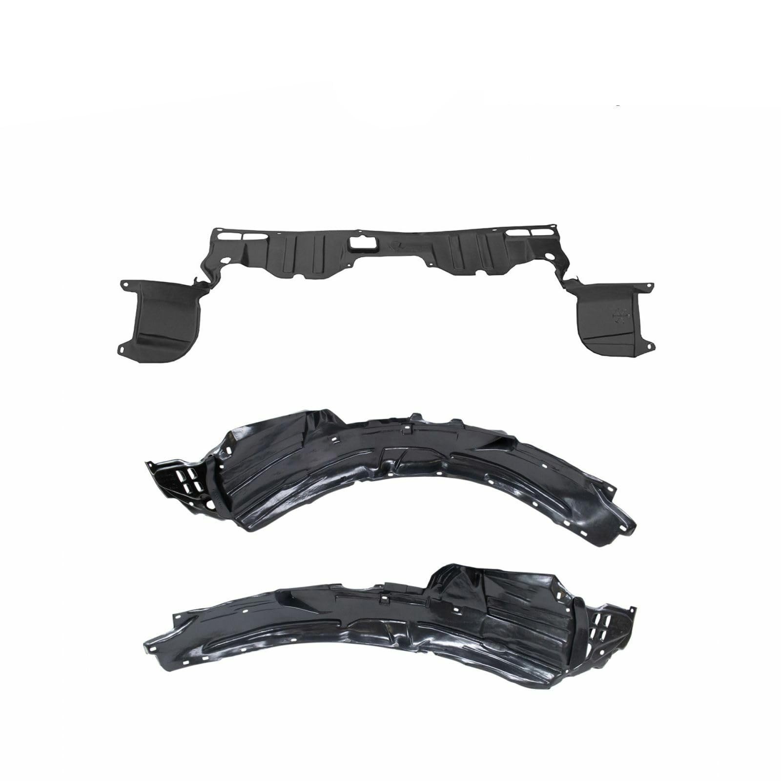 Pair Engine Splash Shields Honda Civic 2006-2011 201-7346