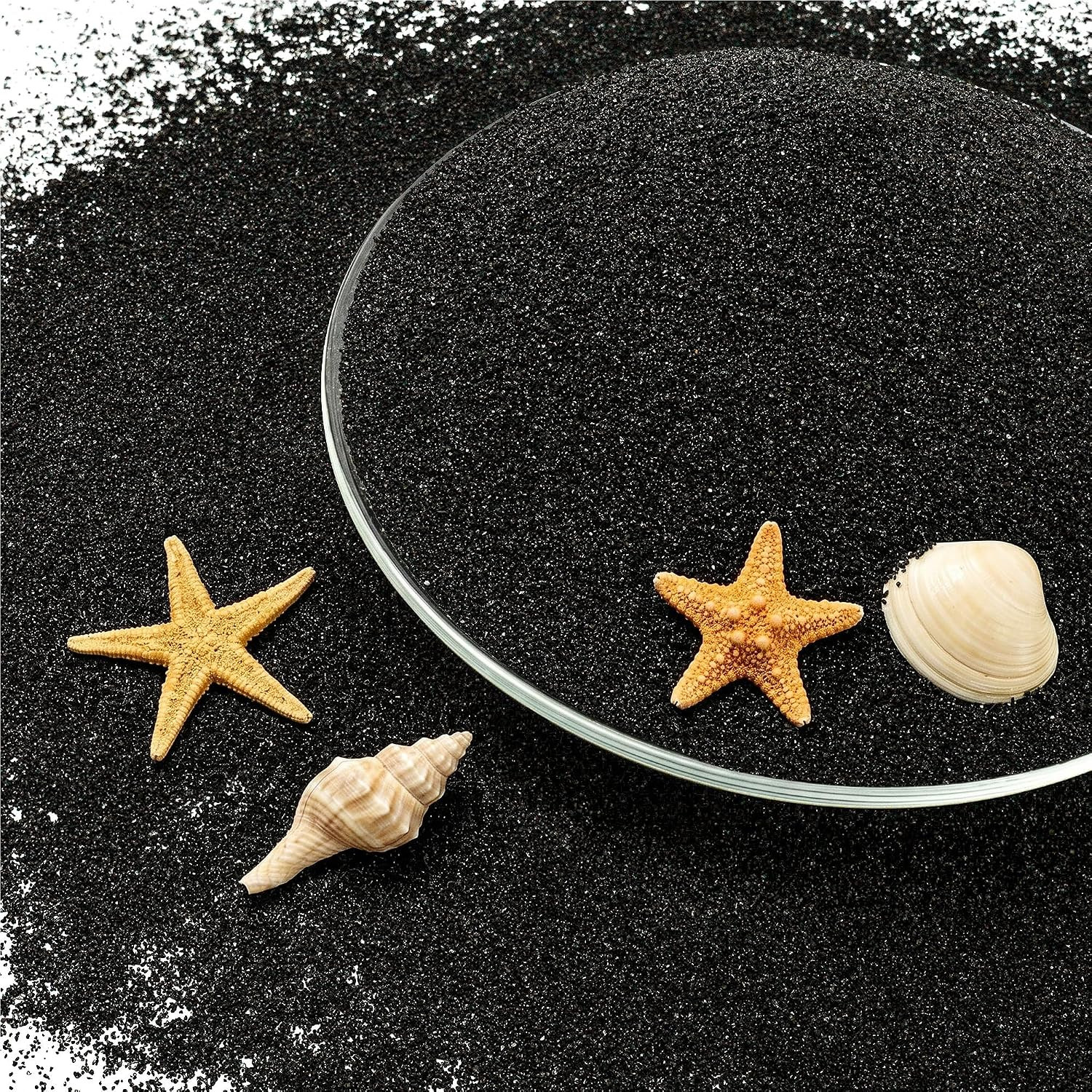 0.4-0.8Mm Black Aquarium Sand, 3Lbs Substrate for Fish Tank, Garden 0.4-0.8Mm Black Aquarium Sand, 3Lbs Substrate for Fish Tank, Garden