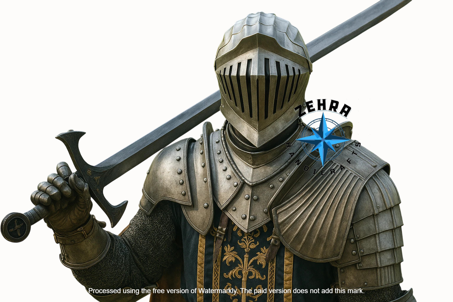 ZEHRA Medieval Larp Armor Dark Souls Inspired Helmet Alva Knight Helmet Cosplay
