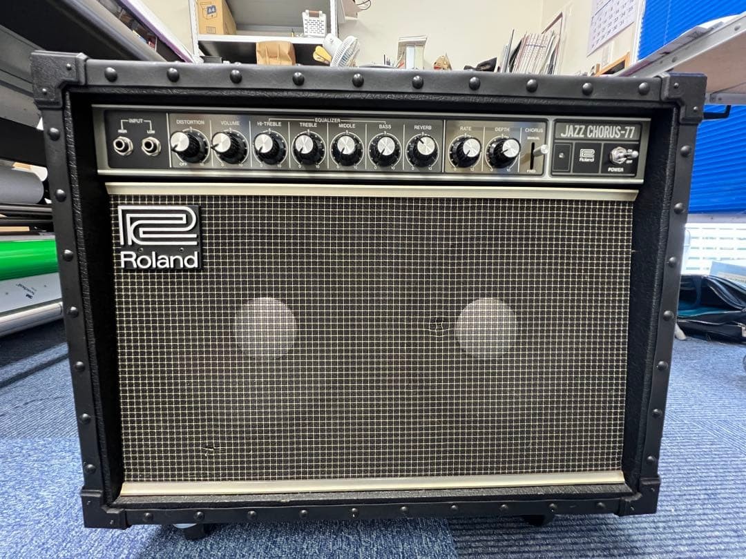 ROLAND JC-77 JAZZ CHORUS 77 GUITAR AMPLIFIERWorking As-Is AC100V