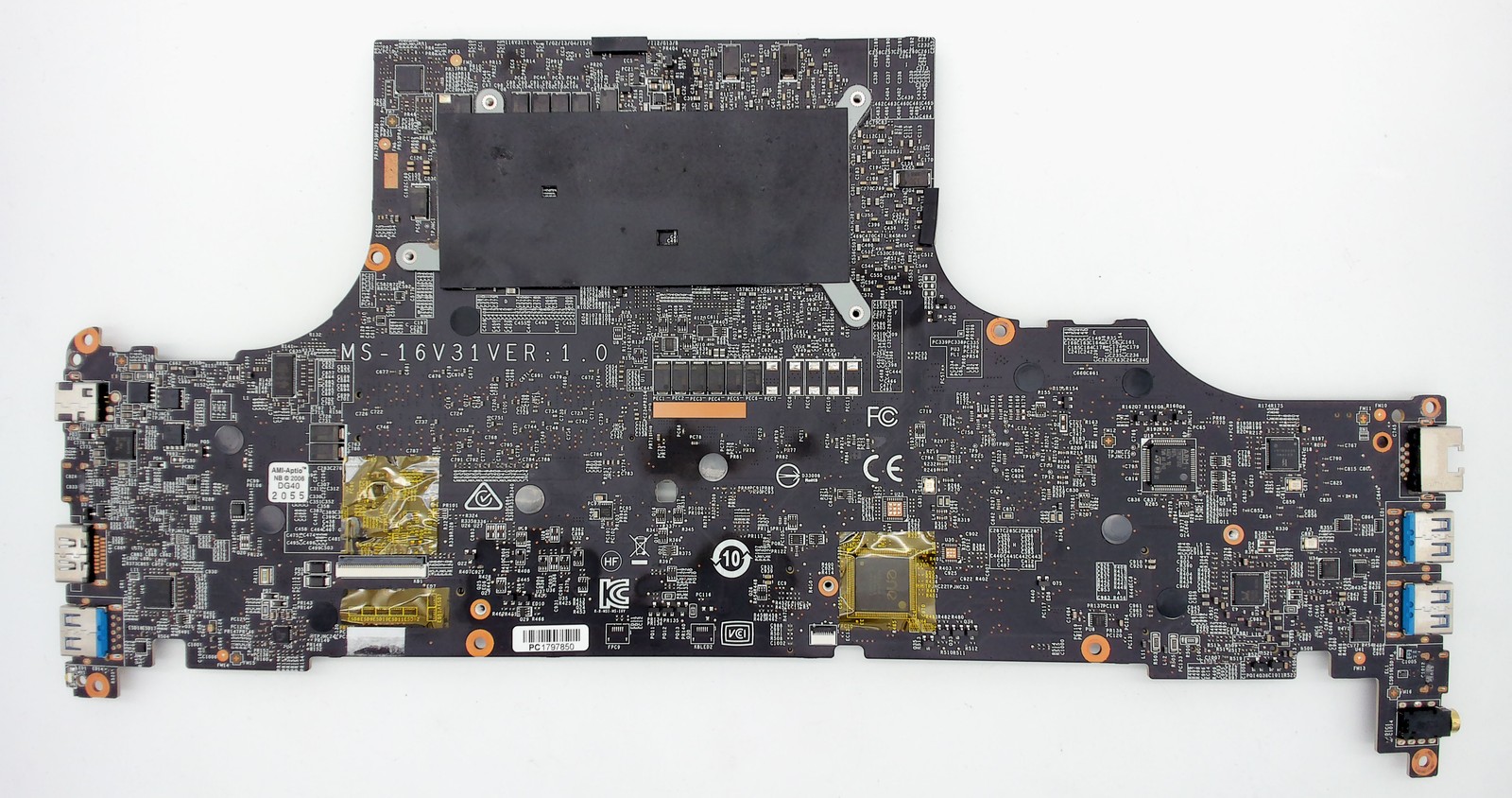 MSI GS66 STEALTH Intel Core i7-10750H RTX 3060M Motherboard 607-16V31-16S