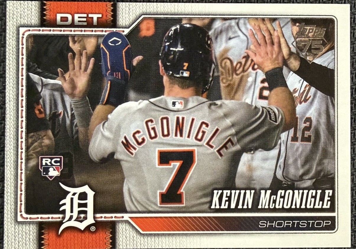 2026 Topps Complete Set Kevin McGonigle #697 Rookie RC Detroit Tigers SP 2026 Topps Complete Set Kevin McGonigle #697 Rookie RC Detroit Tigers SP
