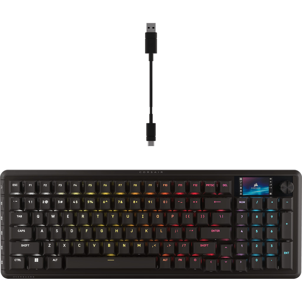 Corsair VANGUARD PRO 96 Hall Effect Hot-Swap Gaming Keyboard Certified Refurb