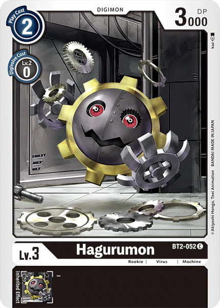 Hagurumon BT2-052 C Release Special Booster Digimon TCG