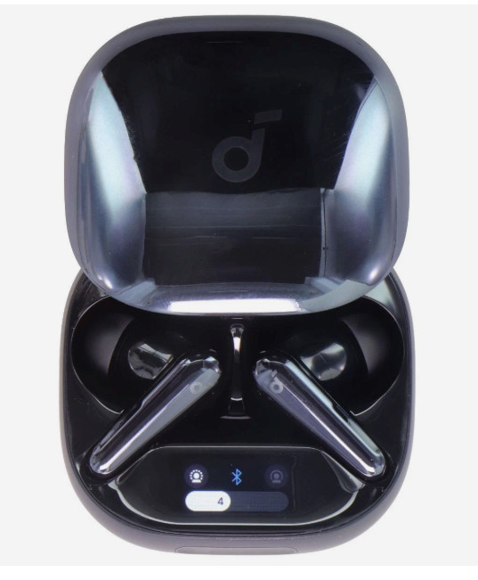 Soundcore by Anker Liberty 4 Pro Noise Cancelling Wireless Earbuds - Black