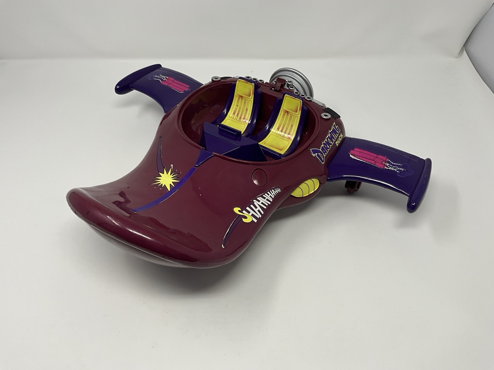 USED THUNDERQUACK jet From Disney’s Darkwing Duck. Missing Parts; Fair Condition