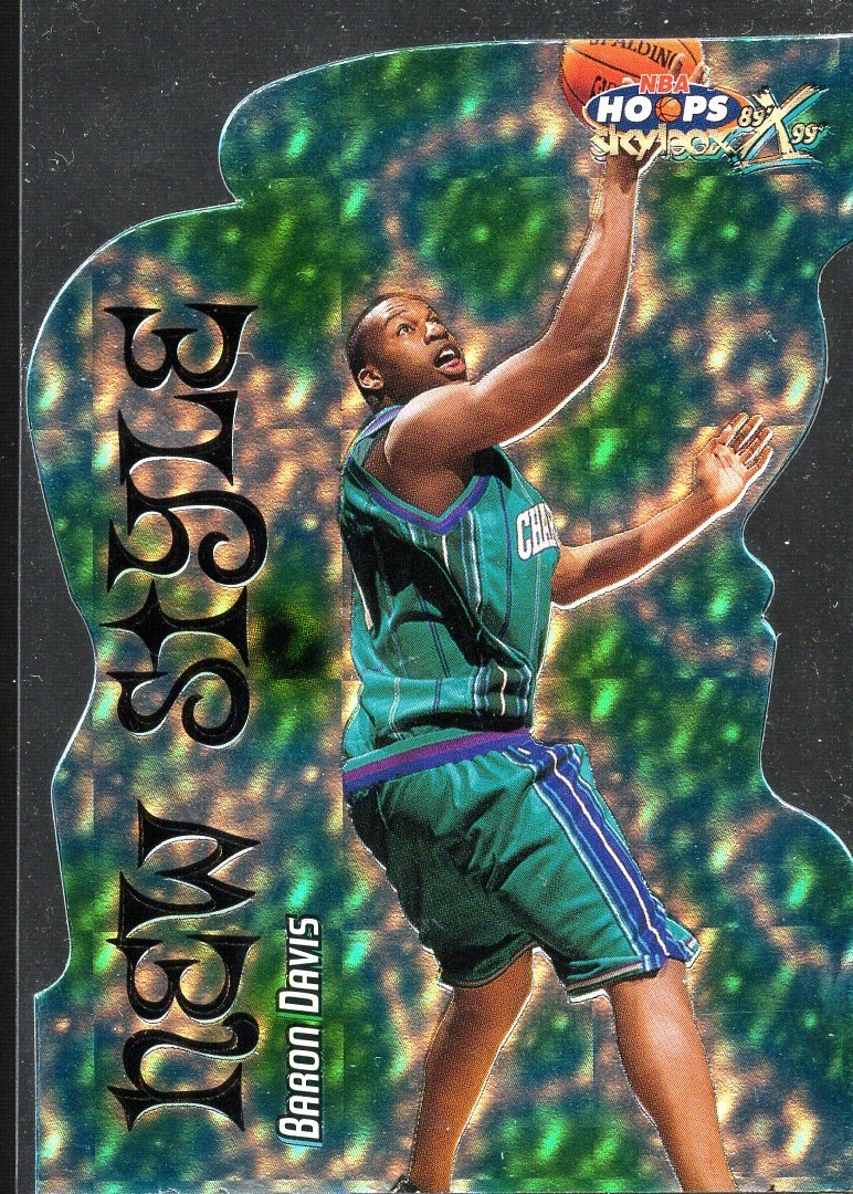 1999-00 Skybox NBA Hoops Decade - New Style Baron Davis #5NS Parallel /1989 (RC) 1999-00 Skybox NBA Hoops Decade - New Style Baron Davis #5NS Parallel /1989 (RC)