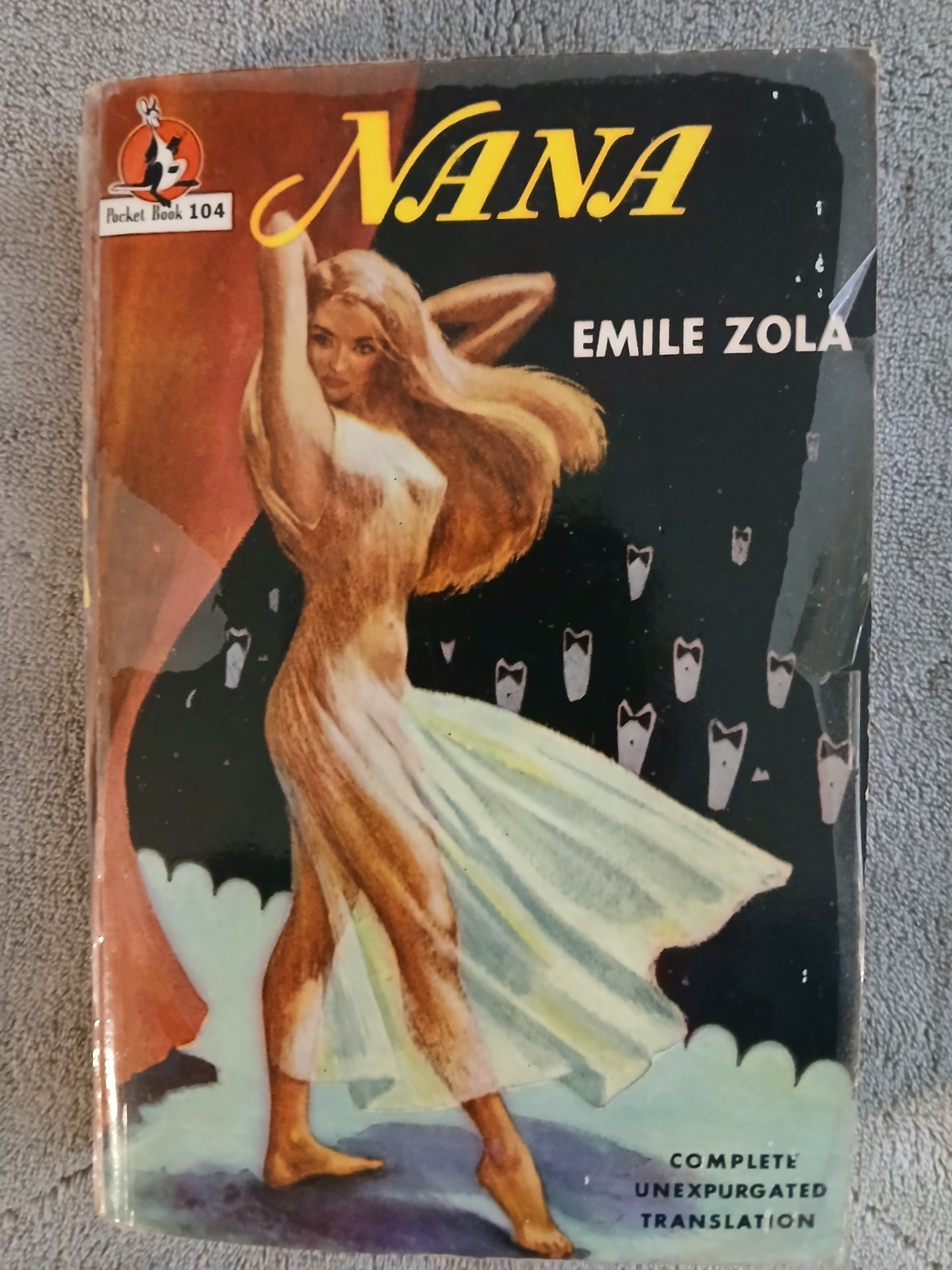 Nana by Emile Zola  Vintage 1948 Paperback  Pocket Book #104