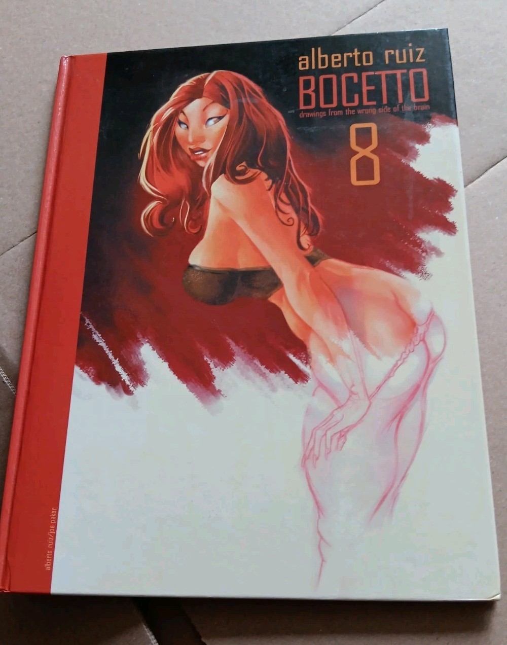 ALBERTO RUIZ Bocetto 8: Drawings Wrong Side of the Brain 2007 HARDCOVER Art Book