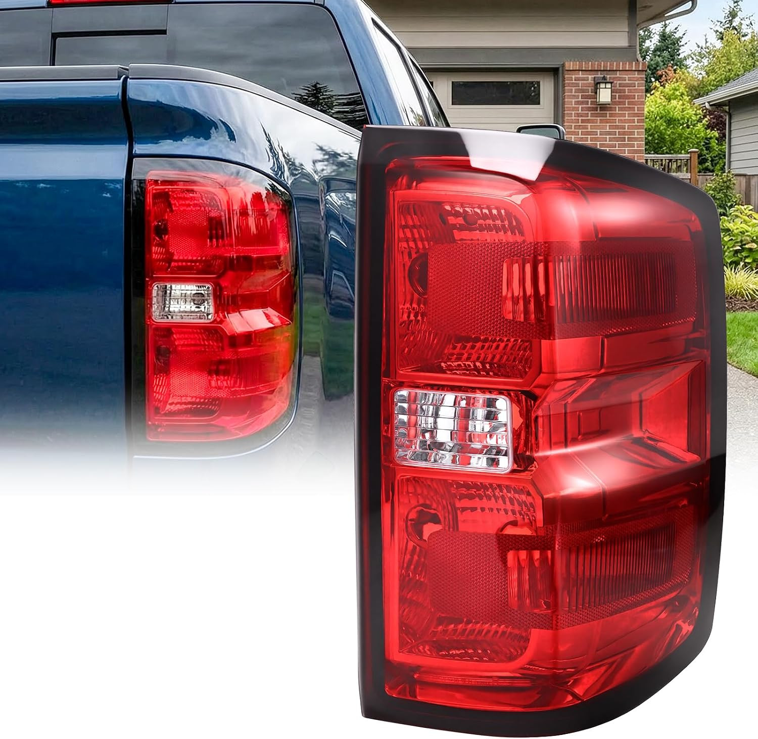 Right Passenger Tail Light Assembly 2014-2019 Chevy Silverado 1500 2500HD 3500HD