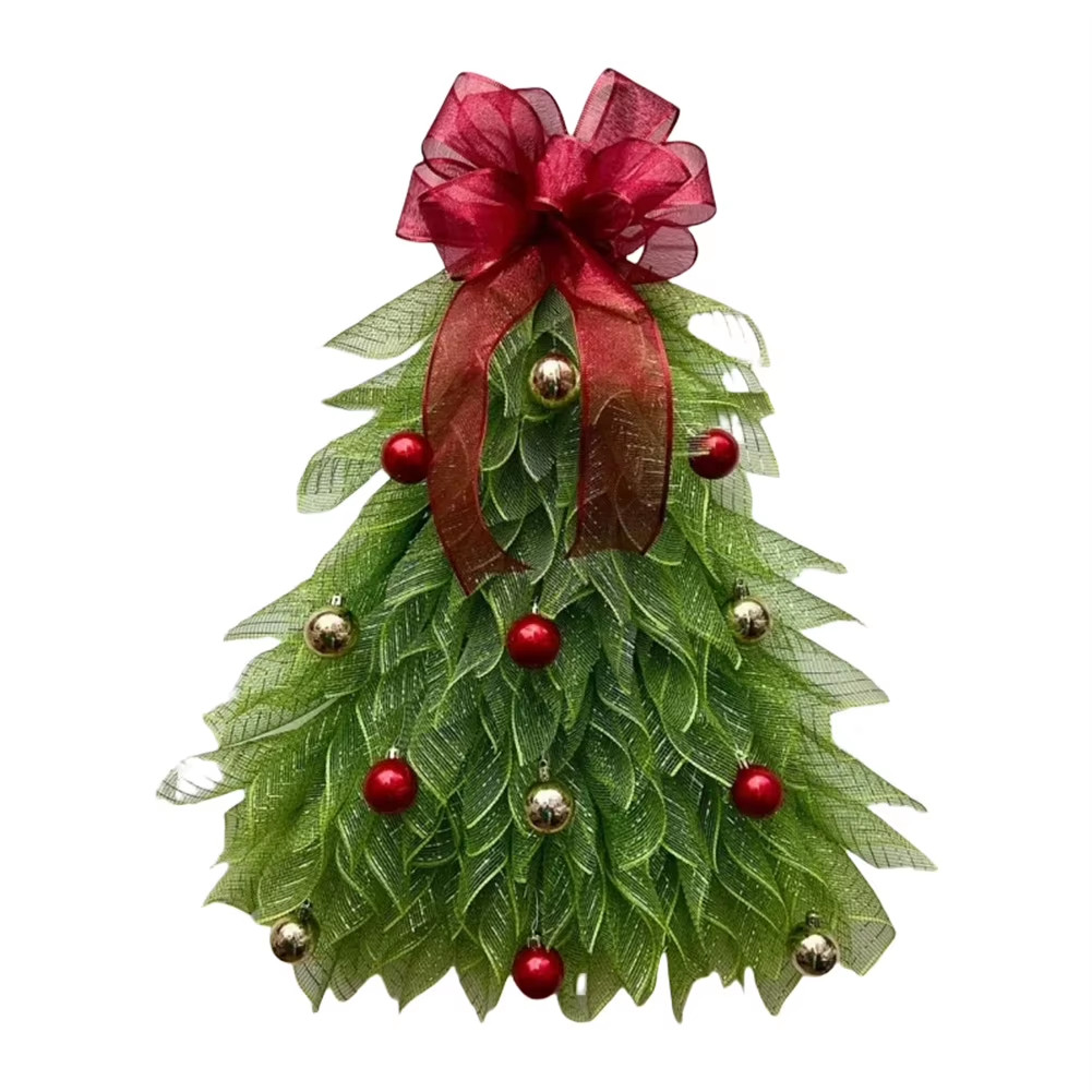 Christmas Simulation Christmas Tree Wreath Door Decoration Door Hanging Home Hol