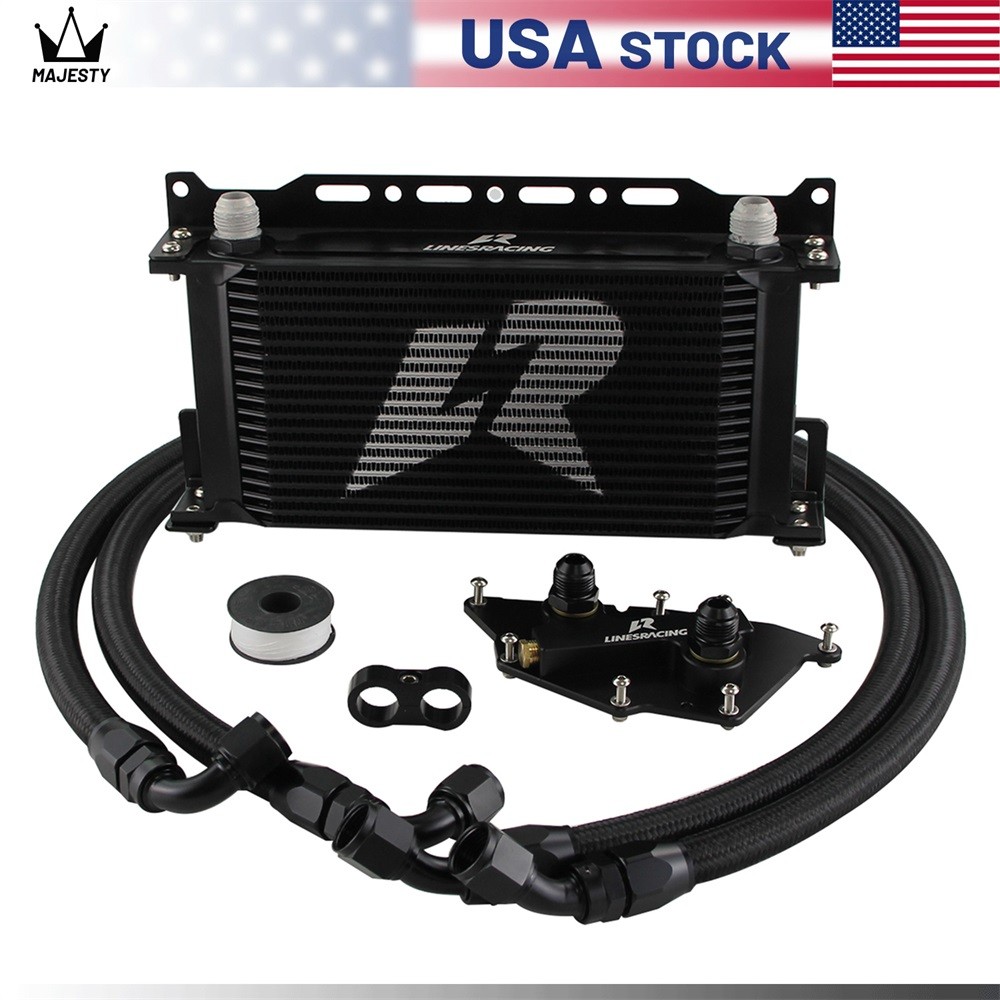 19 Row Oil Cooler Kit For BMW F20 F21 F45 F46 I8 X1 F48 Mini Cooper D F57 F56 BK 19 Row Oil Cooler Kit For BMW F20 F21 F45 F46 I8 X1 F48 Mini Cooper D F57 F56 BK
