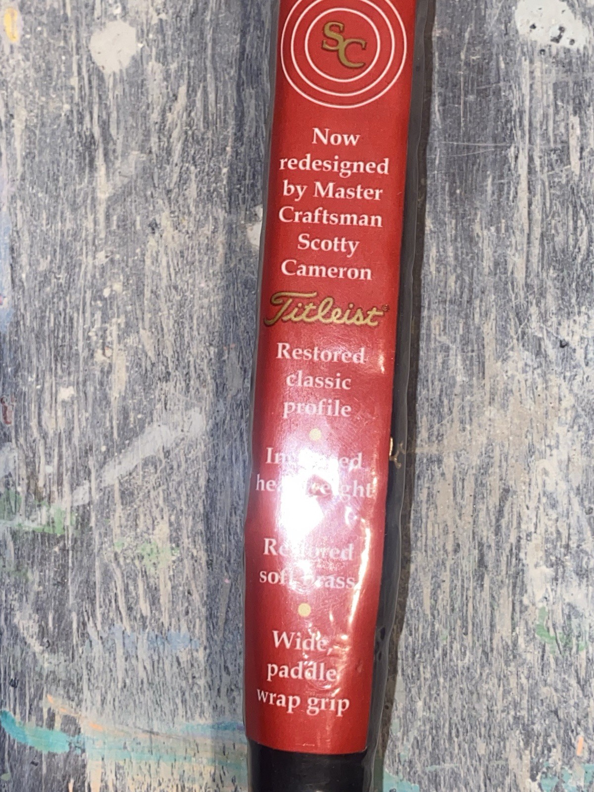Extremely Rare Scotty Cameron Bullseye Putter First Edition Introducing Scotty