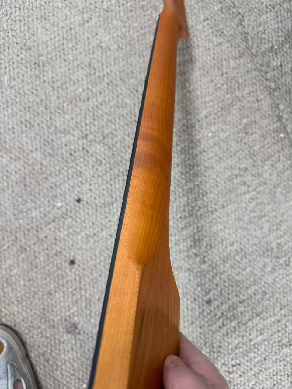 22 Fret Roasted Maple S-Style Guitar Neck Rosewood Fretboard for Guitar Replace