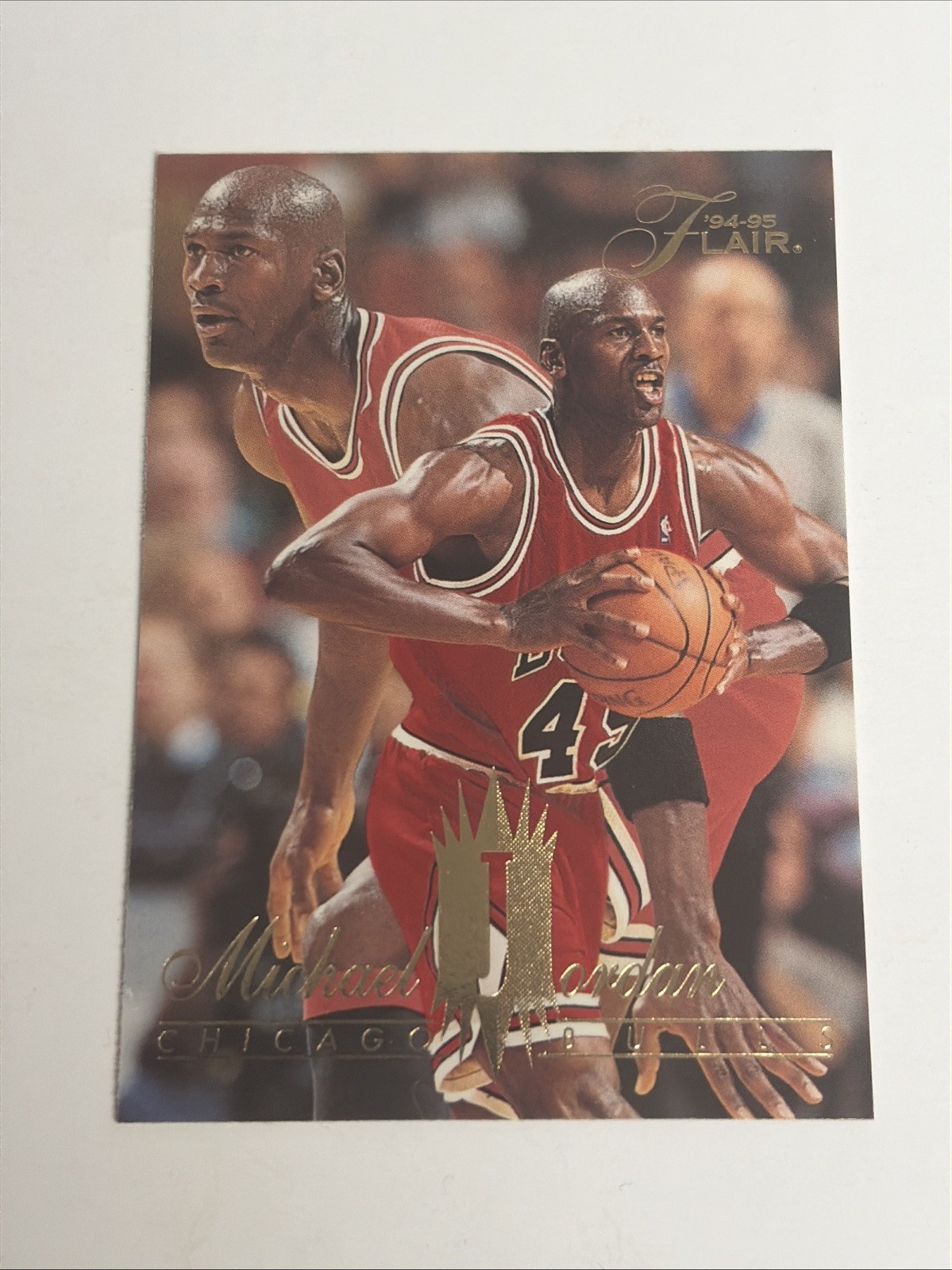 1994-95 Flair - Michael Jordan #326 Beautiful Condition, Wearing # 45