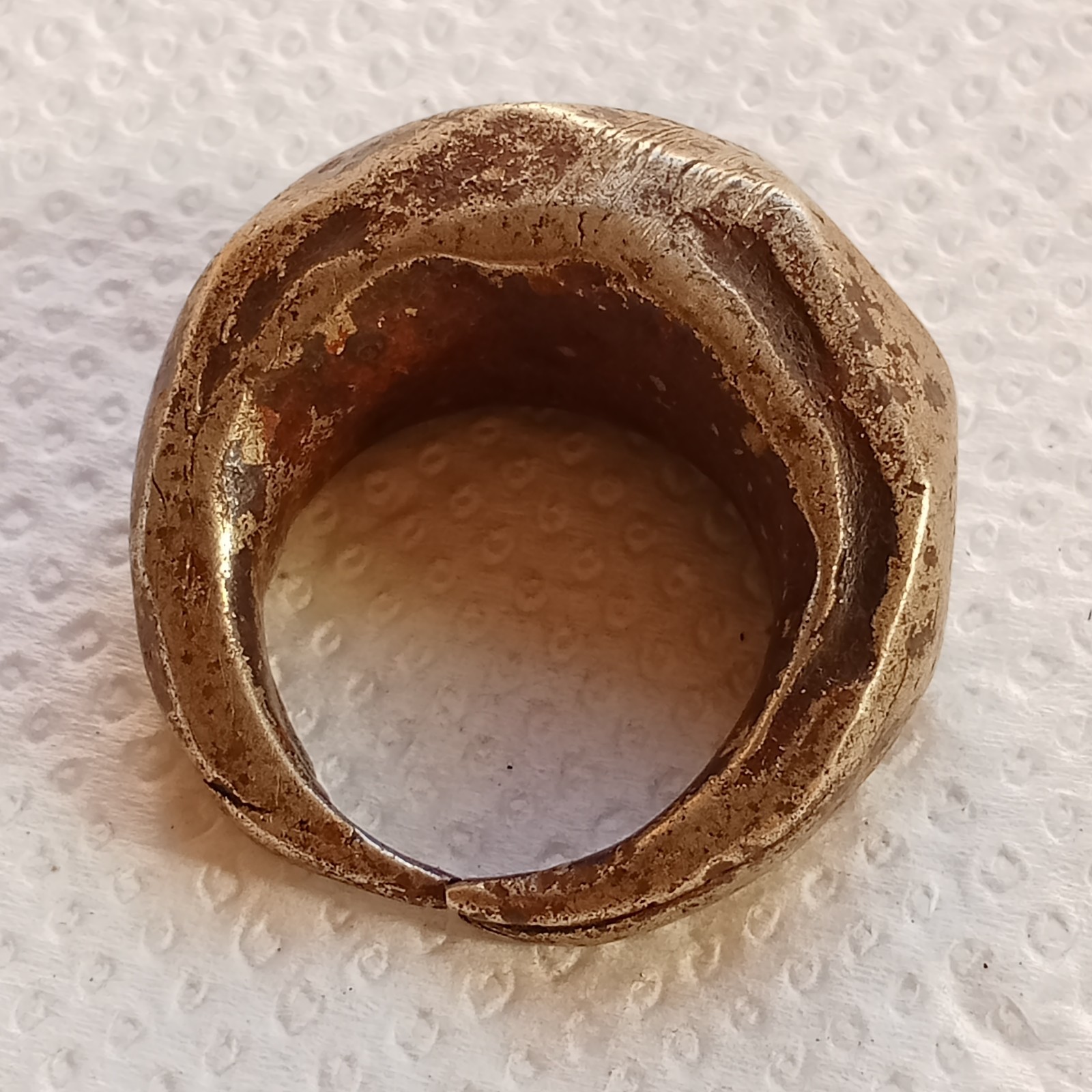ANTIQUE RARE ANCIENT VIKING RING BRONZE ARTIFACT AUTHENTIC STUNNING