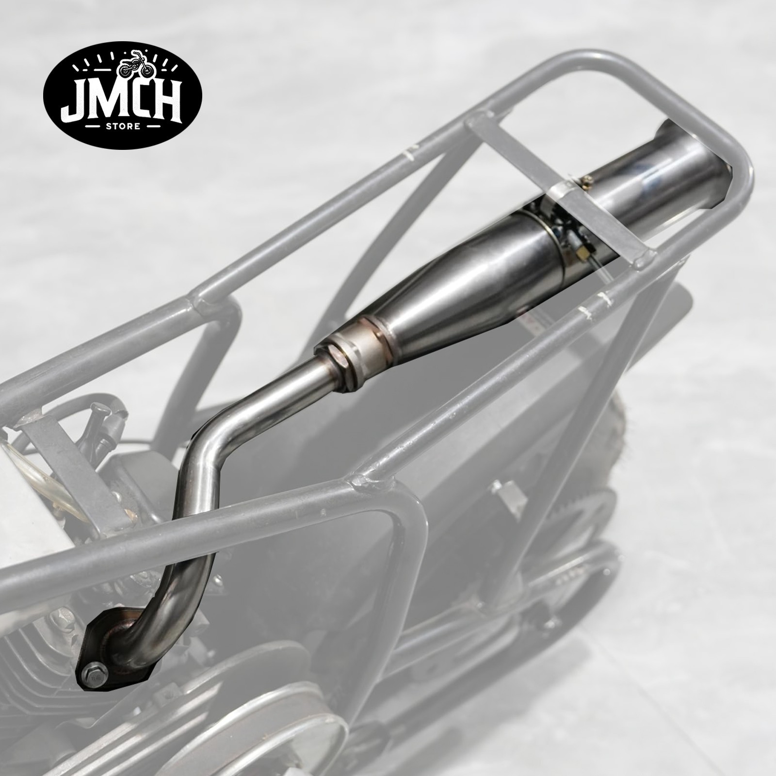 Exhaust Central Trumpet Pipe Fit Motovox MBX10 Baja DB30 97cc Mini Dirt Bike
