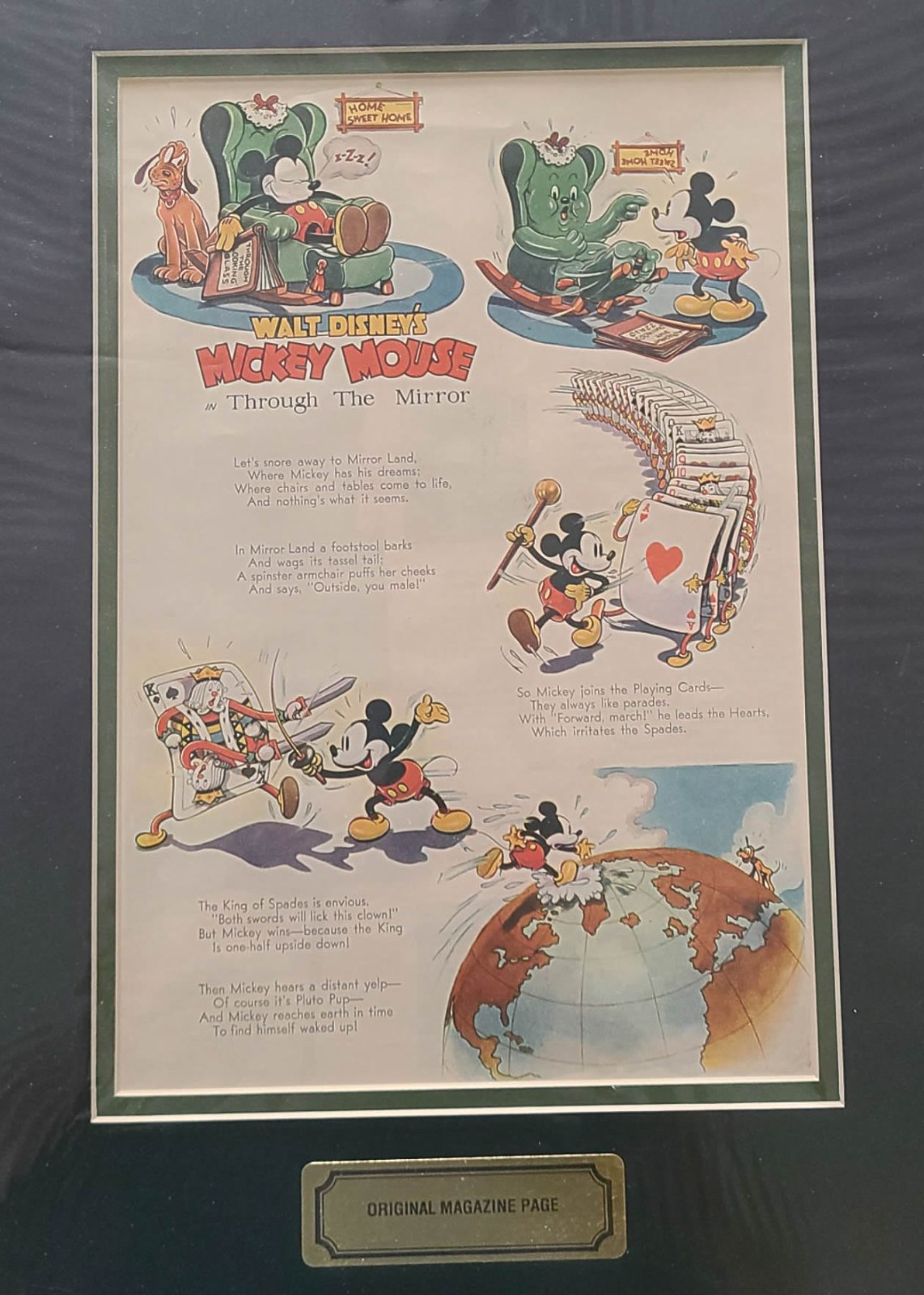 Vintage 1930s–40s Disney Artwork (21 Pieces) – Matted