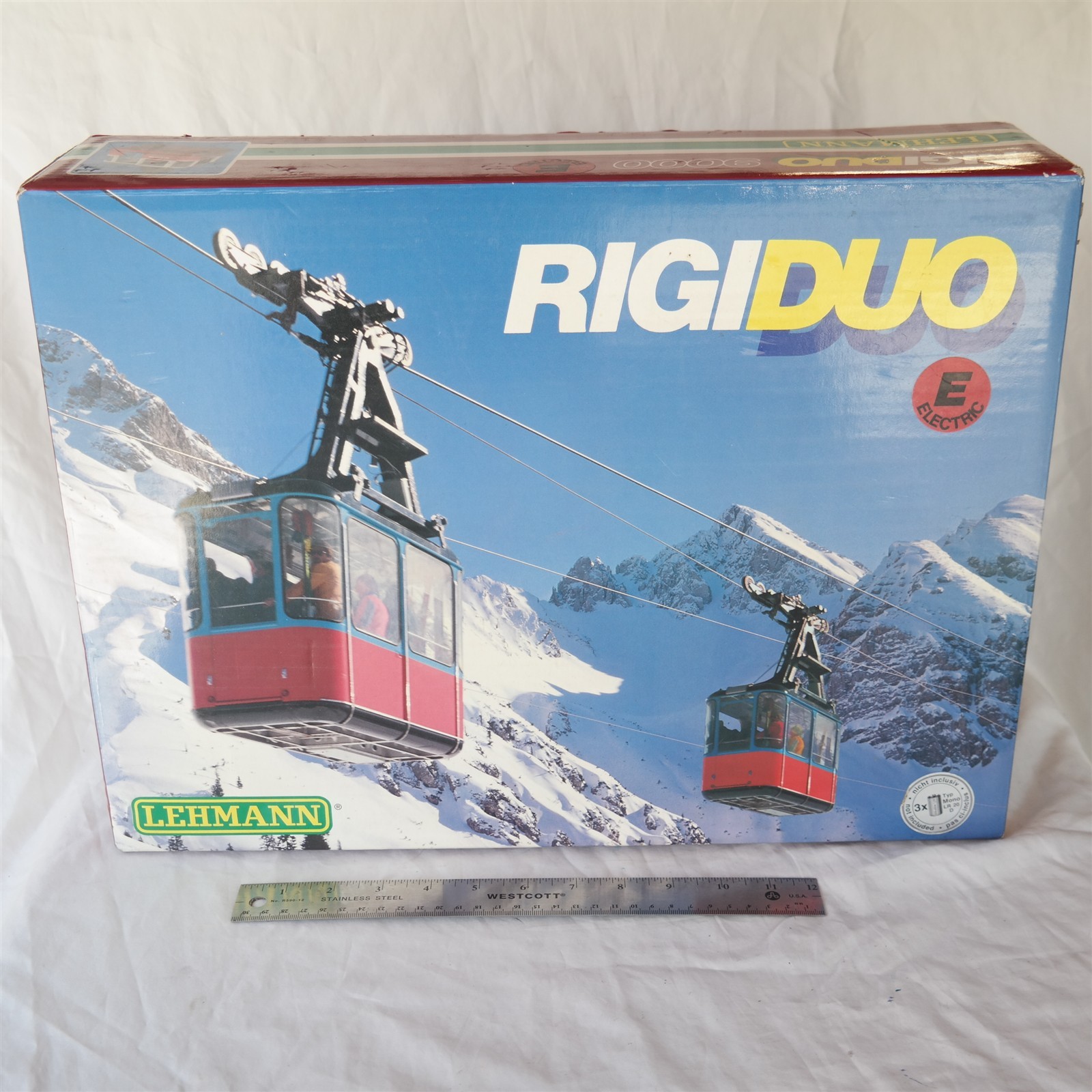 Vtg LGB LEHMANN Rigiduo Gondola G Scale TESTED (READ)