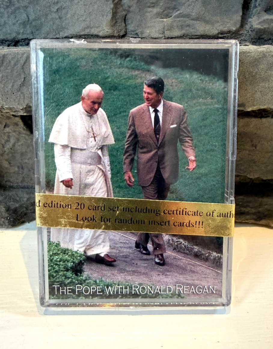 RARE Pope For The Ages Series 1 Limited Edition Pope John Paul II Trading Cards RARE Pope For The Ages Series 1 Limited Edition Pope John Paul II Trading Cards