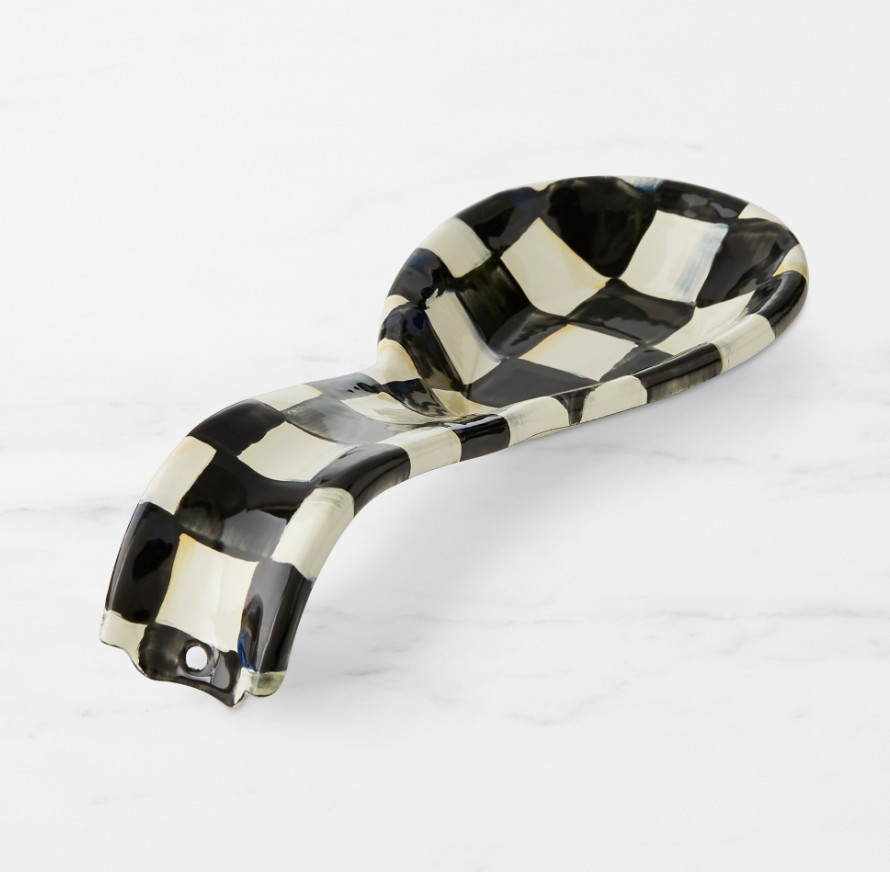 MacKenzie-Childs Courtly Check Spoon Rest
