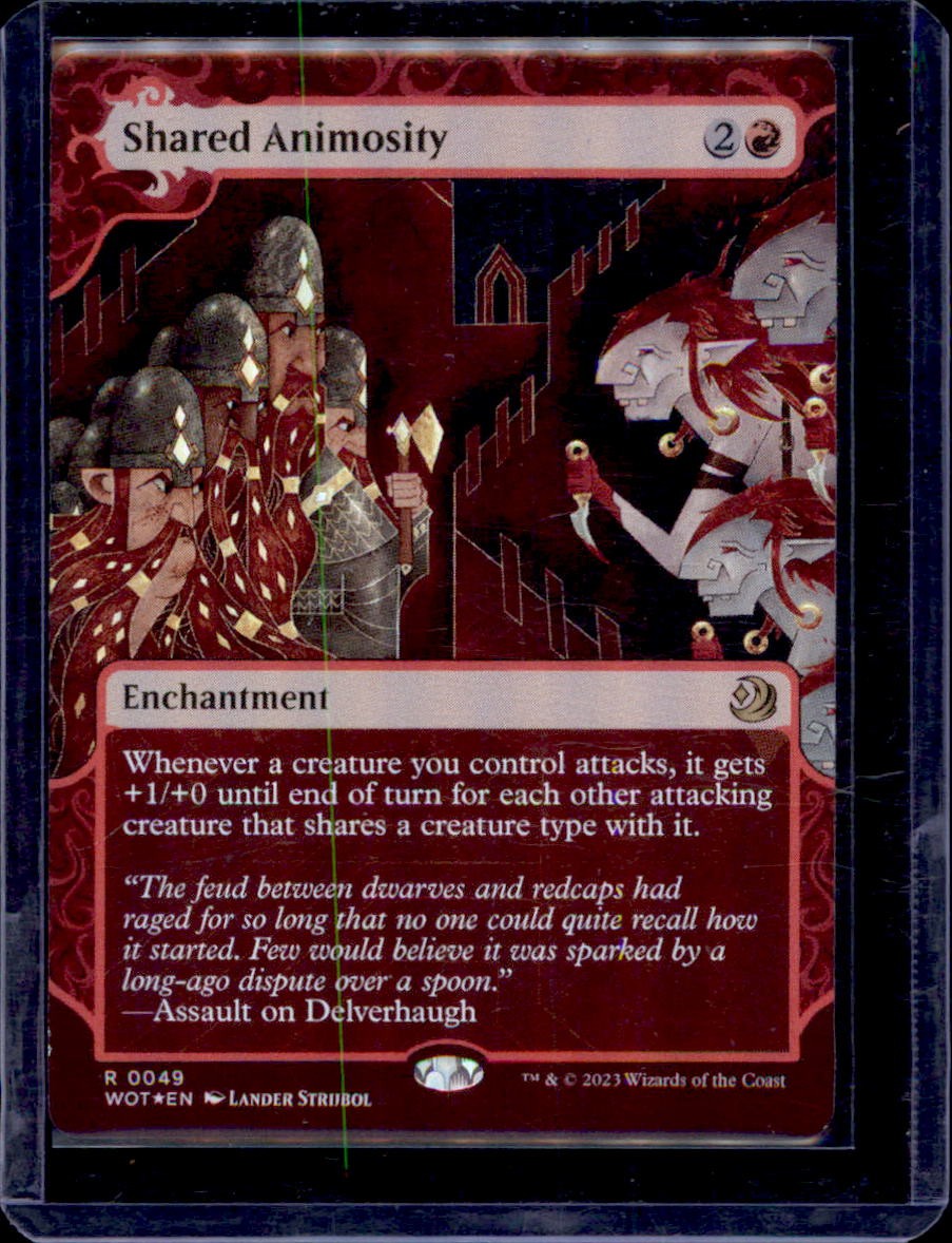Shared Animosity 49 Eldraine: Enchanting Tales Magic: The Gathering Foil NM