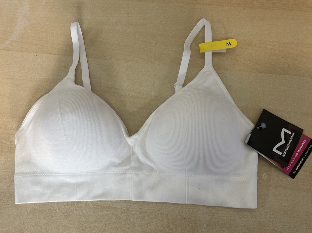 Maidenform Women\'s Feel Good Seamless Wireless Bralette DM2303 M
