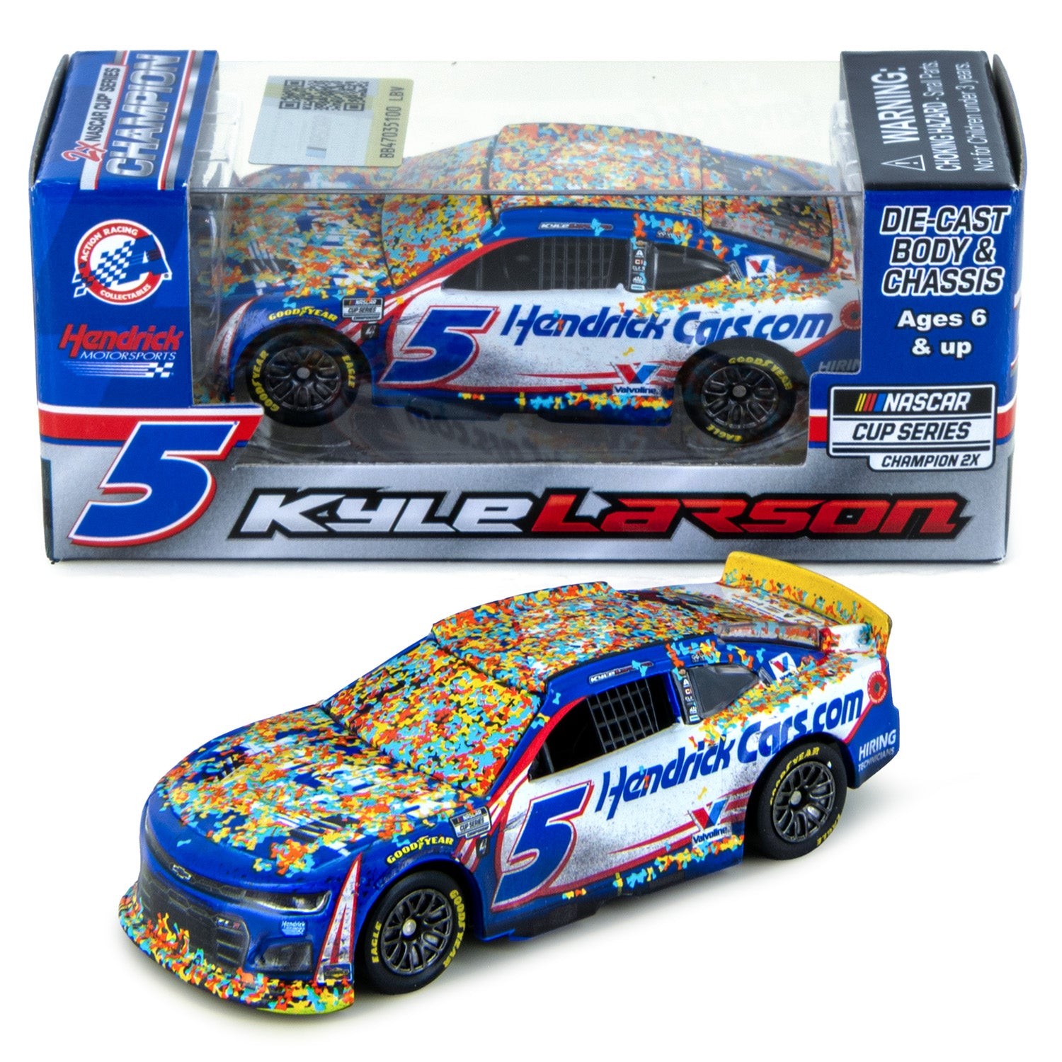 Kyle Larson Phoenix Championship Raced Version 1:64 2025 Diecast Car Kyle Larson Phoenix Championship Raced Version 1:64 2025 Diecast Car