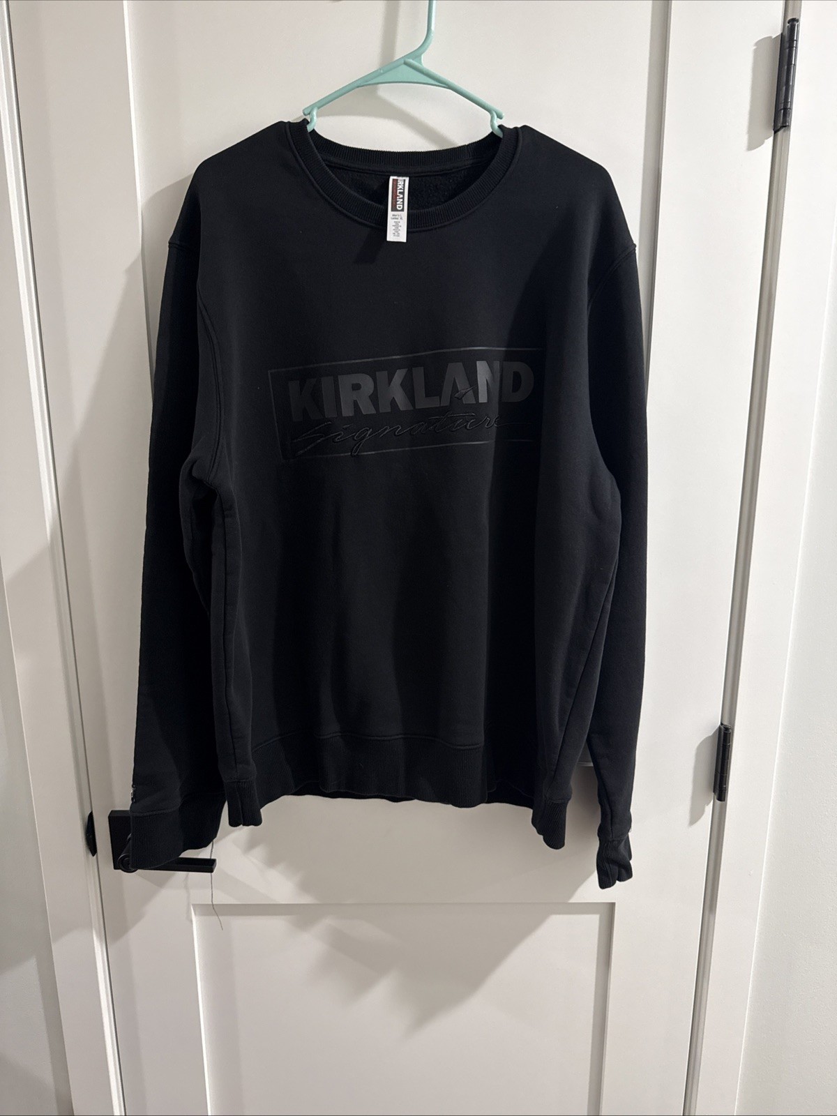 Kirkland Costco Wholesale Unisex Logo Crewneck Sweatshirt Mens L Ladies XL