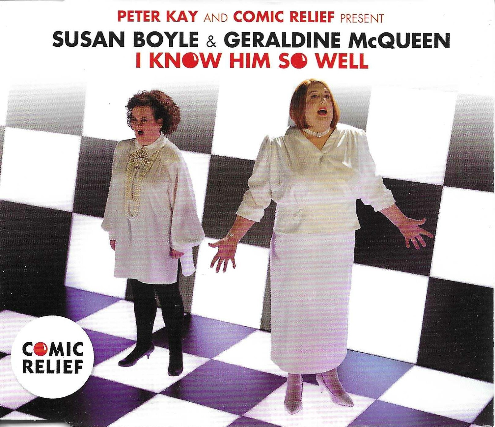 SUSAN BOYLE & GERALDINE McQUEEN I know him so well RARE DUB MIX CD Single SEALED