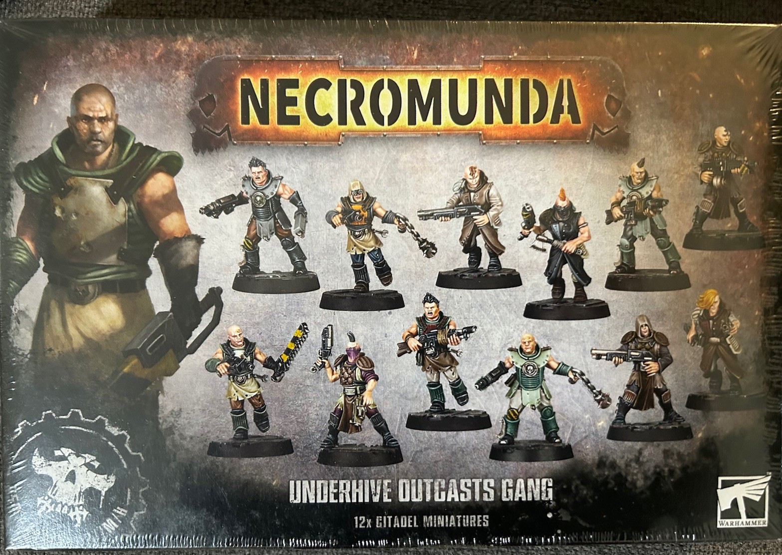 NECROMUNDA UNDERHIVE OUTGASTS GANG NIB SEALED GAMES WORKSHOP OOP RARE