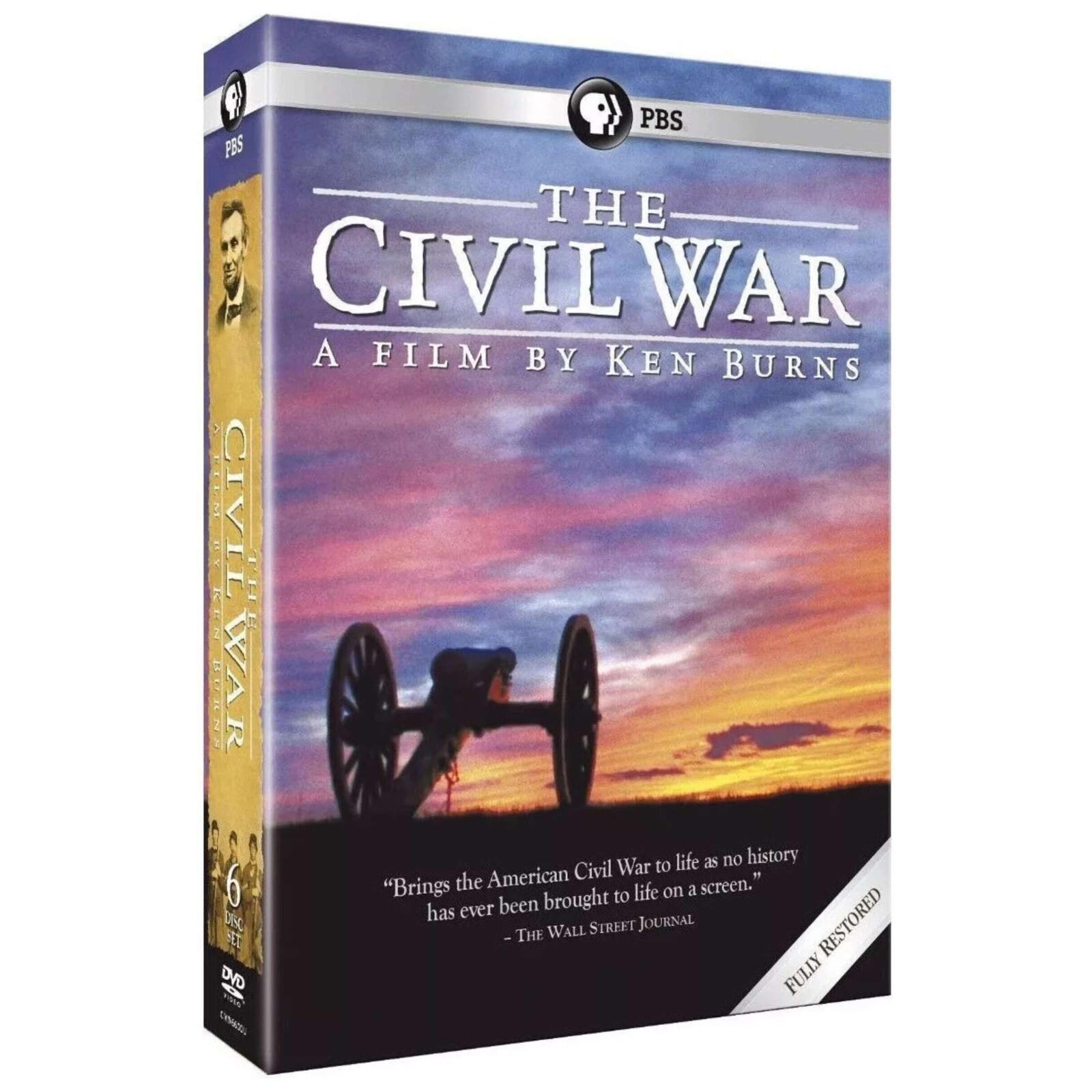 The CIVIL WAR: A Film by Ken Burns - PBS Complete Series (DVD 6-Disc Box Set) The CIVIL WAR: A Film by Ken Burns - PBS Complete Series (DVD 6-Disc Box Set)