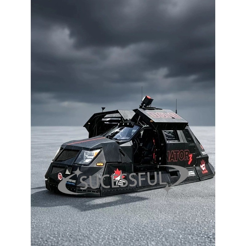 Dominator 3 Tornado Chaser Static Movable Vehicle Model Kit New