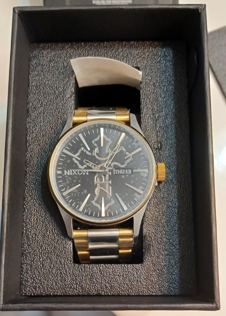 Nixon x 2Pac Tupac Sentry Two Tone 42mm A1379-5196 Limited Edition NEW