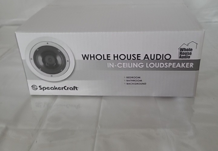 SpeakerCraft WH6.0R White In Ceiling Speaker 6.5 Inch SpeakerCraft WH6.0R White In Ceiling Speaker 6.5 Inch