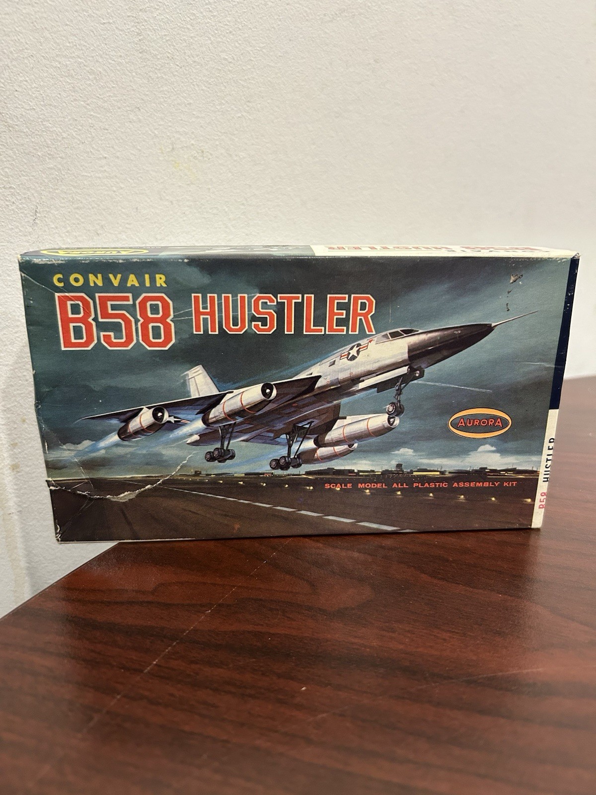 Aurora Convair B58 Hustler Kit #297-39 Vintage 1963