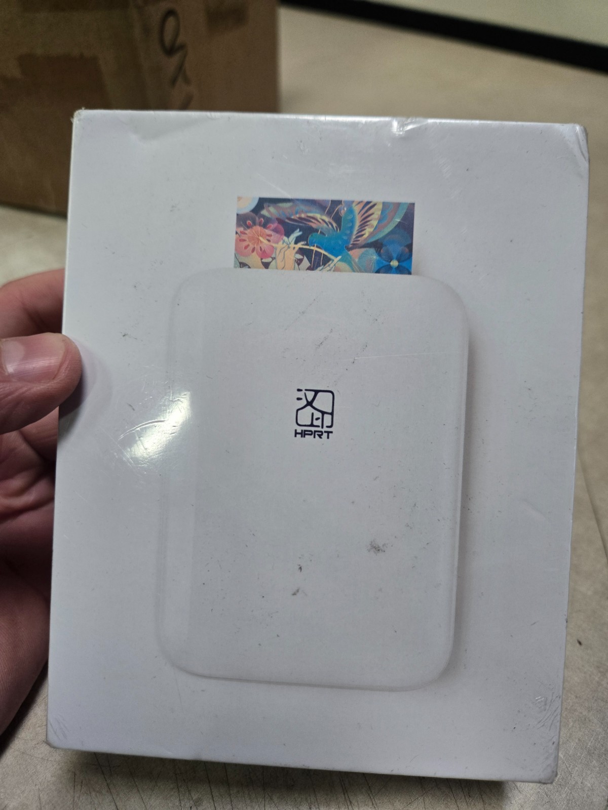 HPRT MT53 Mini Photo Printer - White Factory sealed
