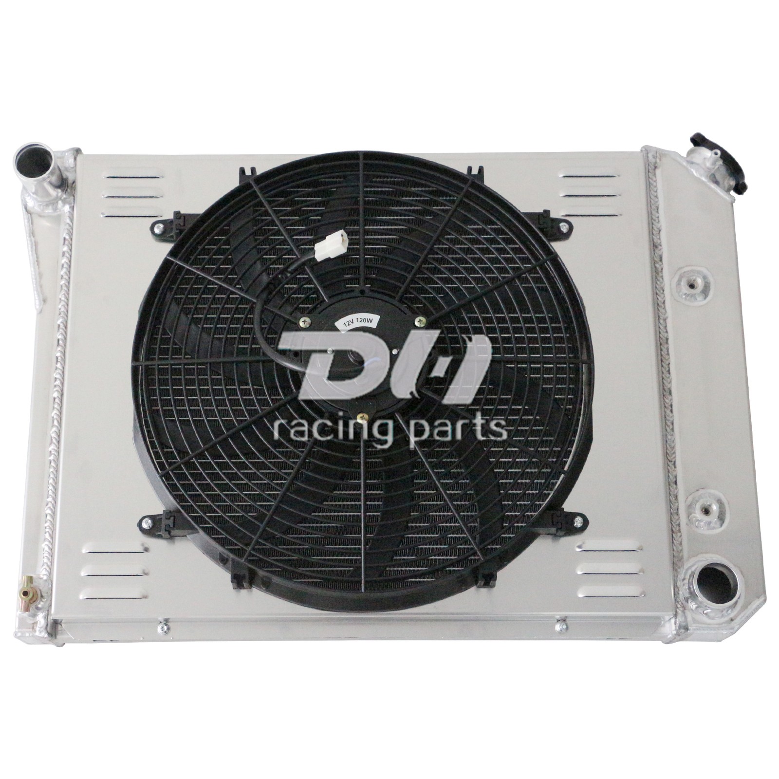 Alu 3Row Radiator+Shroud+Fan For 1966-1986 Buick Skylark/Oldsmobile/Pontiac #571