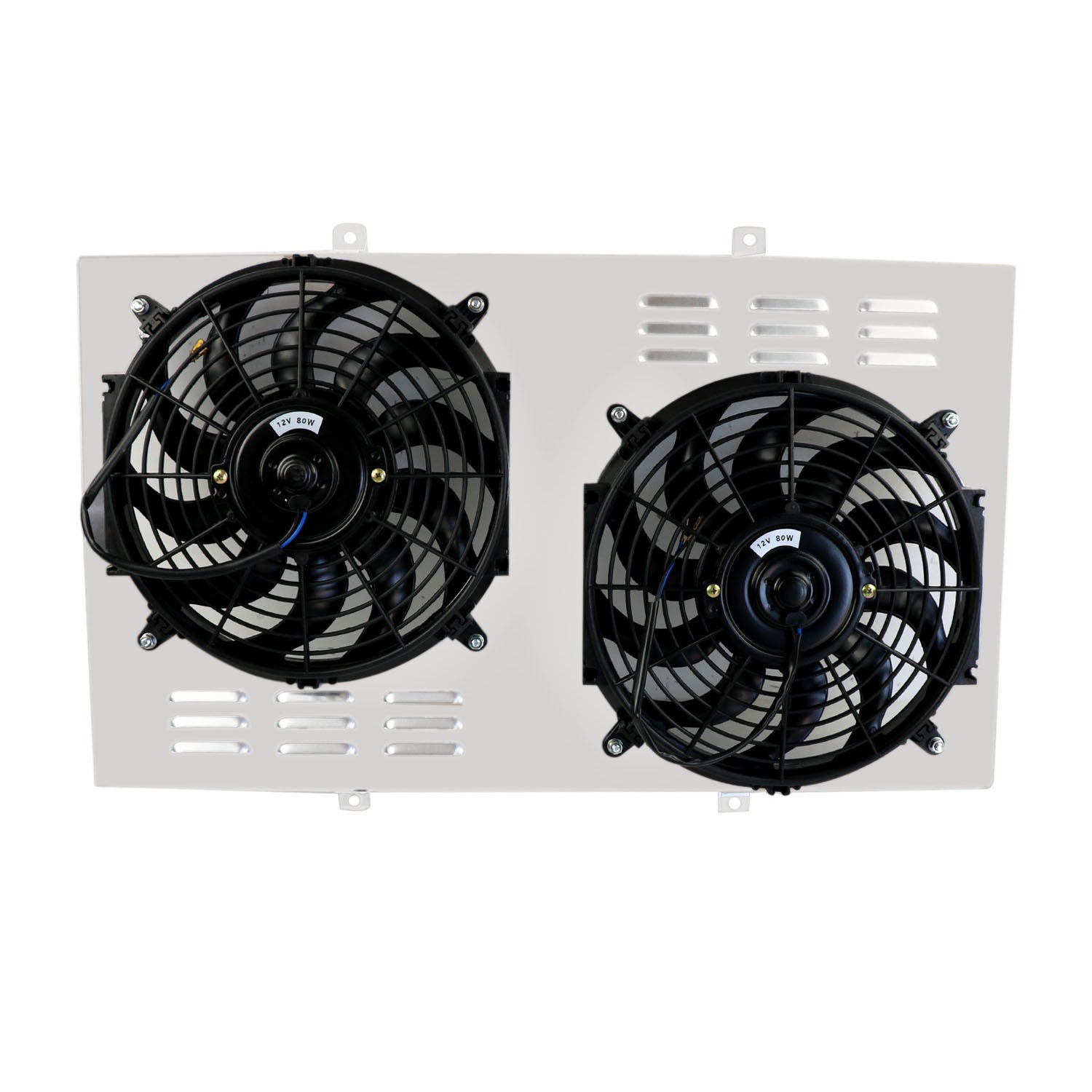 Upgrade Aluminum Shroud Fans For 1969-1972 71 Chevy Corvette 5.7L V8 Small Block