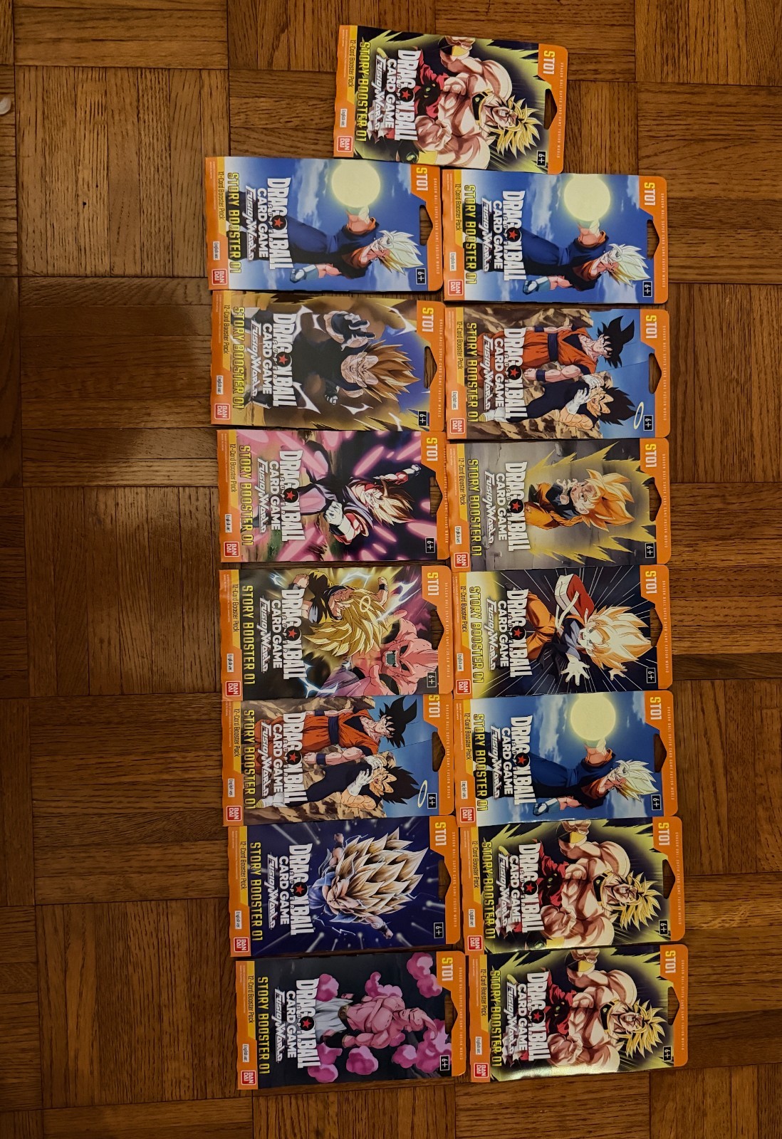 DragonBall Fusion Story Booster 01 - 15 Packs