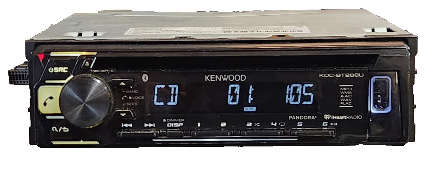 Kenwood KDC-BT268U CD Receiver with Bluetooth Kenwood KDC-BT268U CD Receiver with Bluetooth