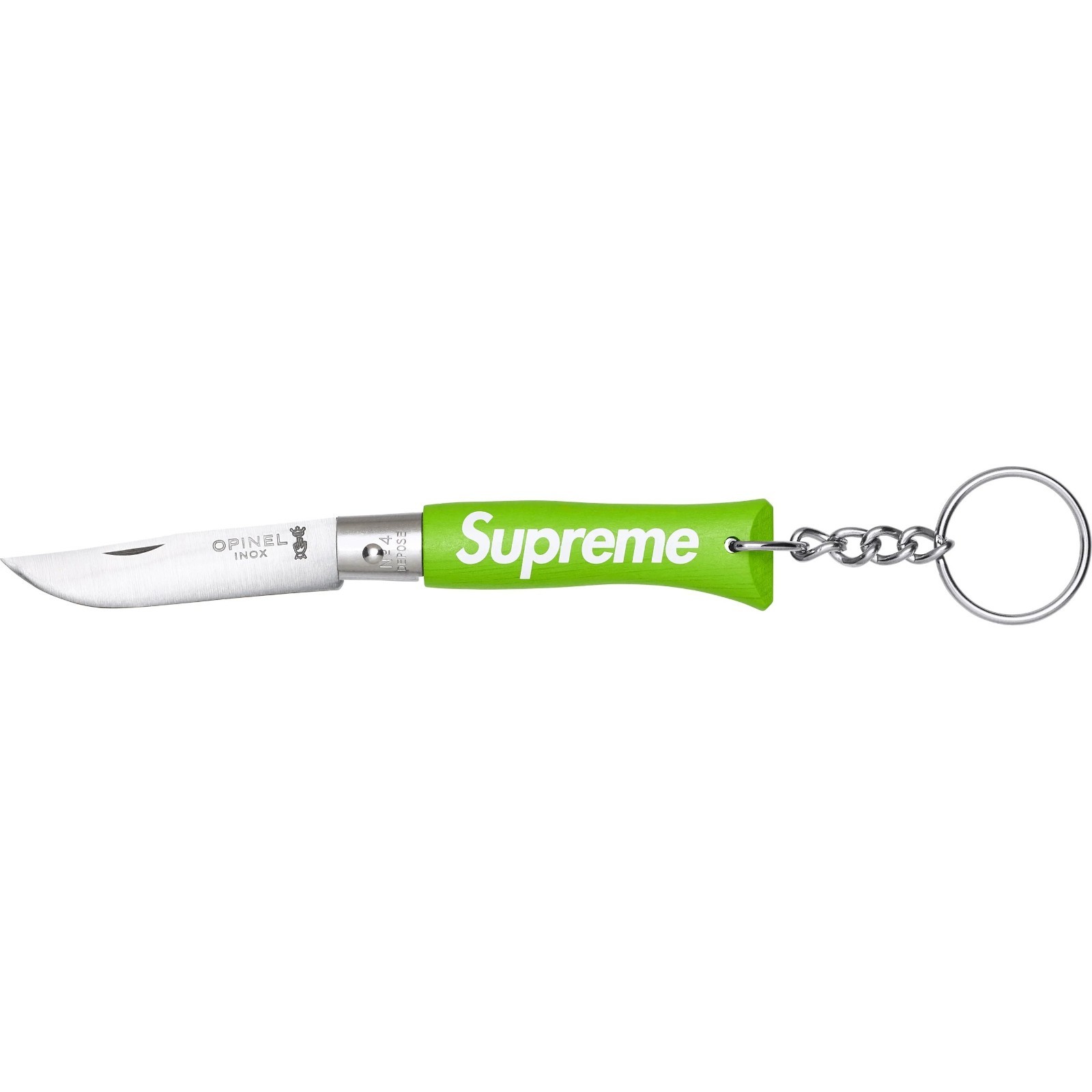 Supreme Opinel No. 4 Keychain Pocket Knife (Green) Supreme Opinel No. 4 Keychain Pocket Knife (Green)